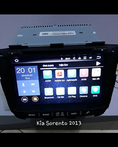 MÀN HÌNH DVD KIA SORENTO 2013